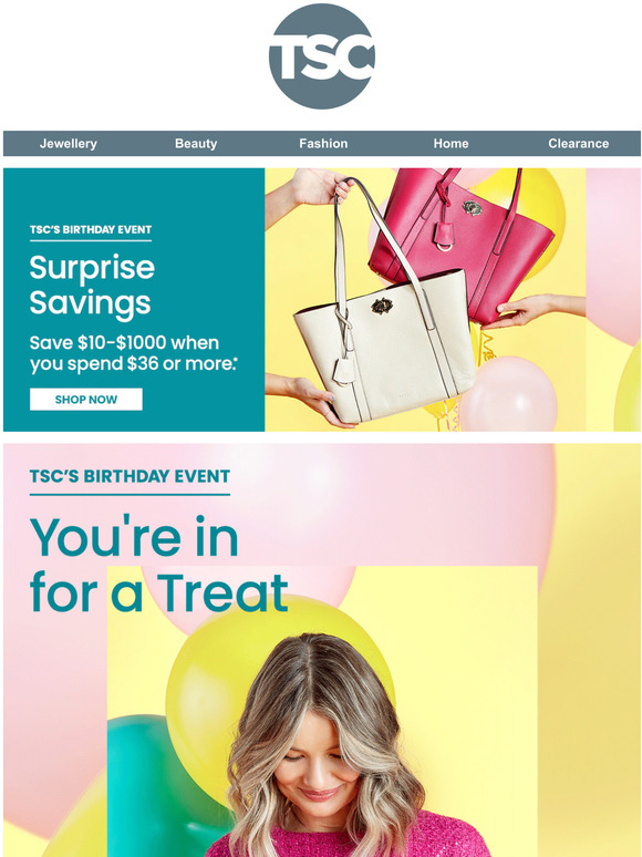 The Shopping Channel Celebrate TSC's Birthday 🎂 Specials, Surprise