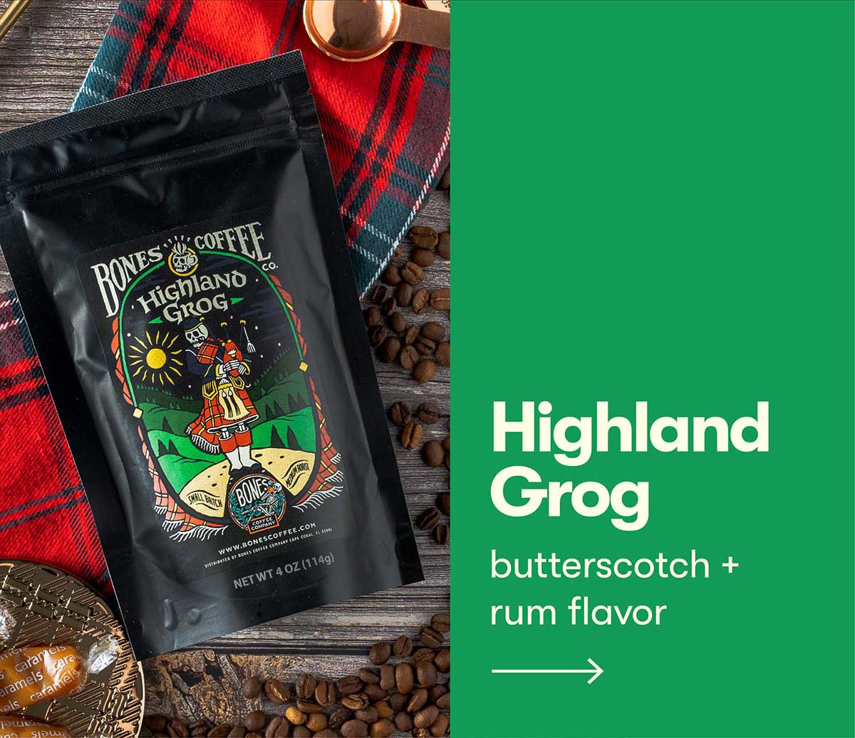 Bones Coffee Highland Grog
