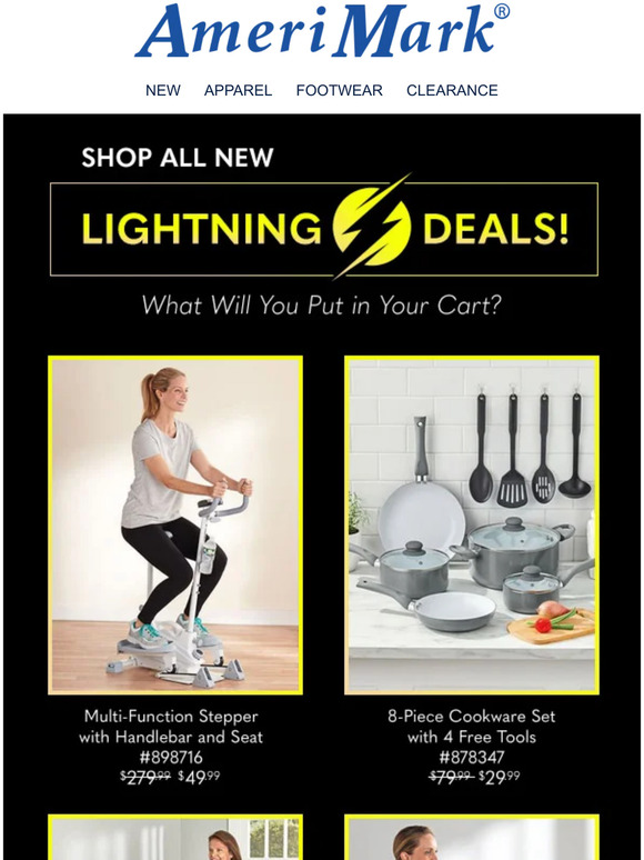 AmeriMark All New Lightning Deals are Here!! Milled