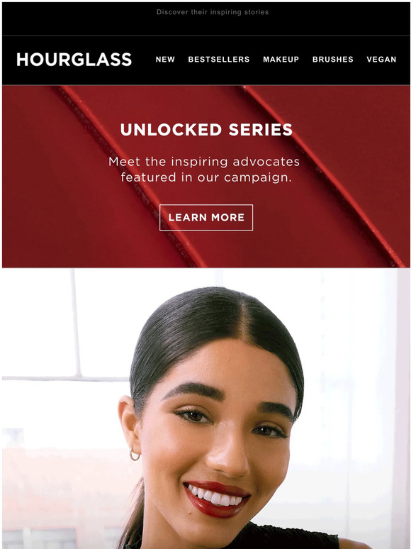 Hourglass Cosmetics Meet the Faces of Our Unlocked Series Milled
