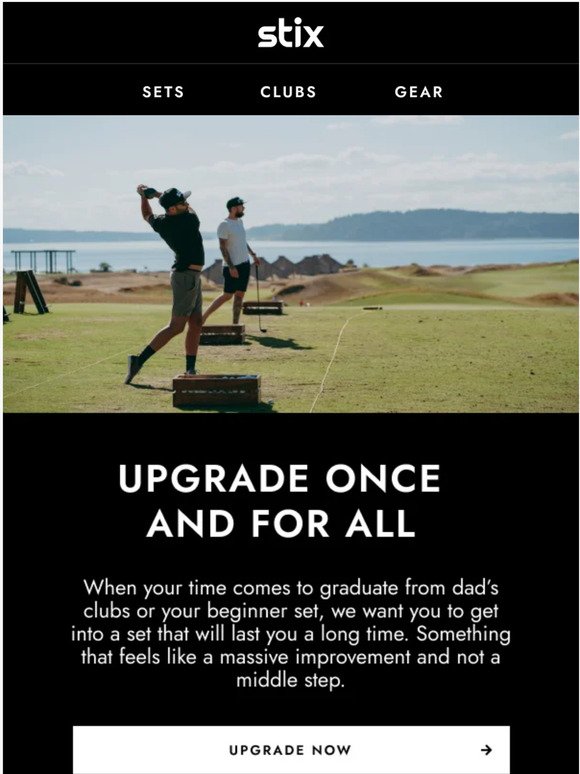 The best upgrade for casual golfers