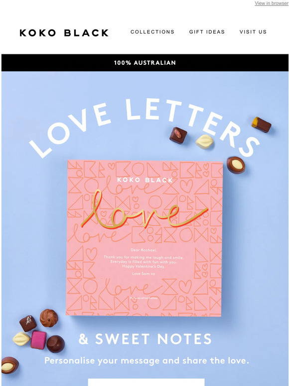 Signed sealed delivered with Love 💌