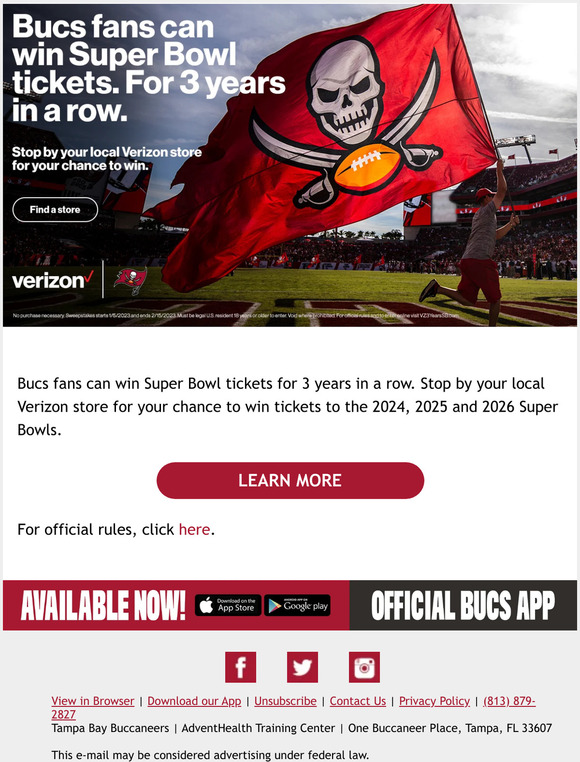 Tampa Bay Buccaneers Official on the App Store