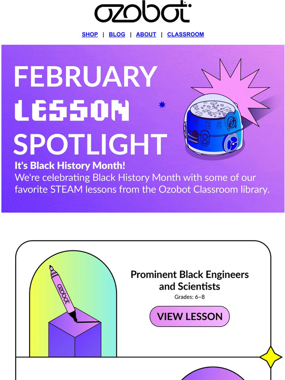 4 Lessons to Celebrate Black History with Ozobot