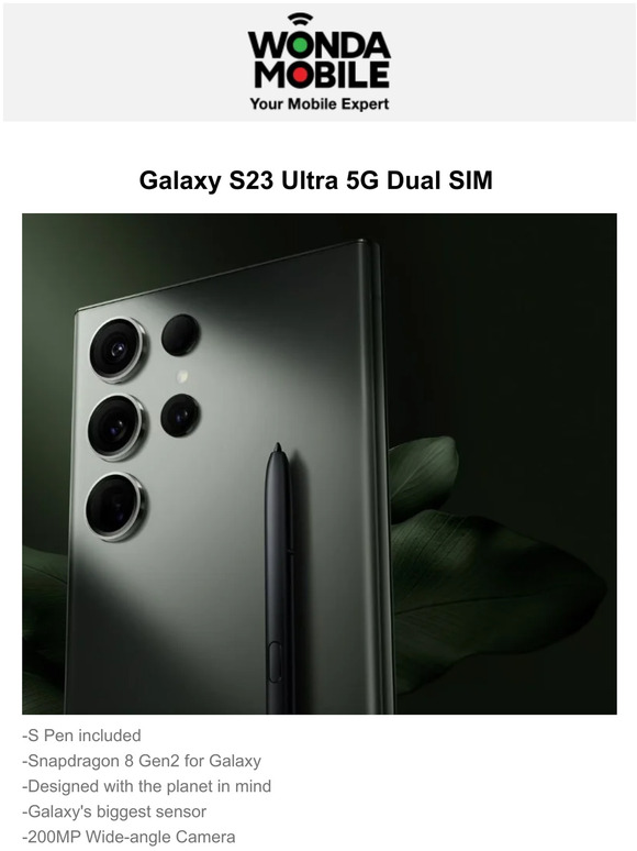 Galaxy S23 Ultra 5G Dual Sim 👍Pre-order