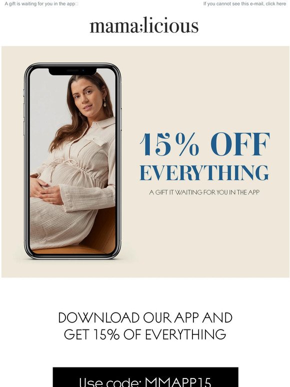 —,  15% off EVERYTHING!