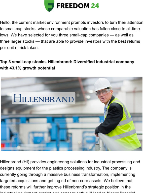 New investment ideas: Stocks with upside potential up to 111.7%