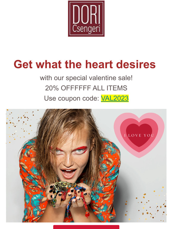 I LOVE YOU SO... ❤ 20% OFF