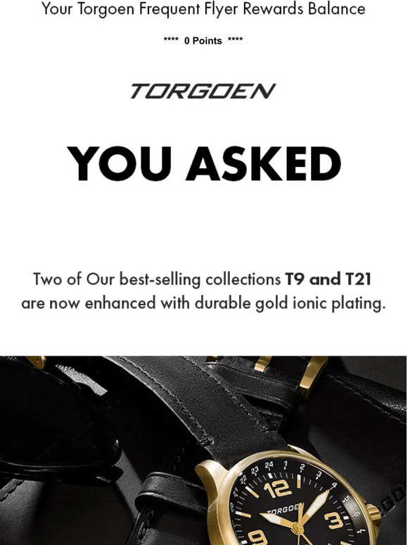 New In: Gold GMT Watches