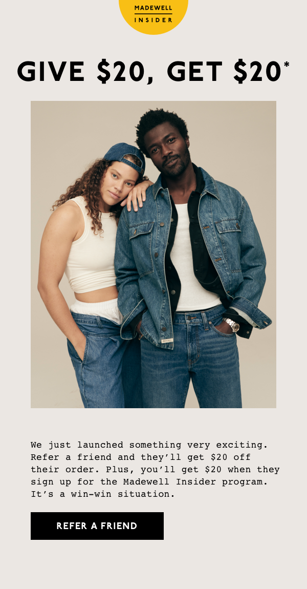 Madewell jeans 20 store off