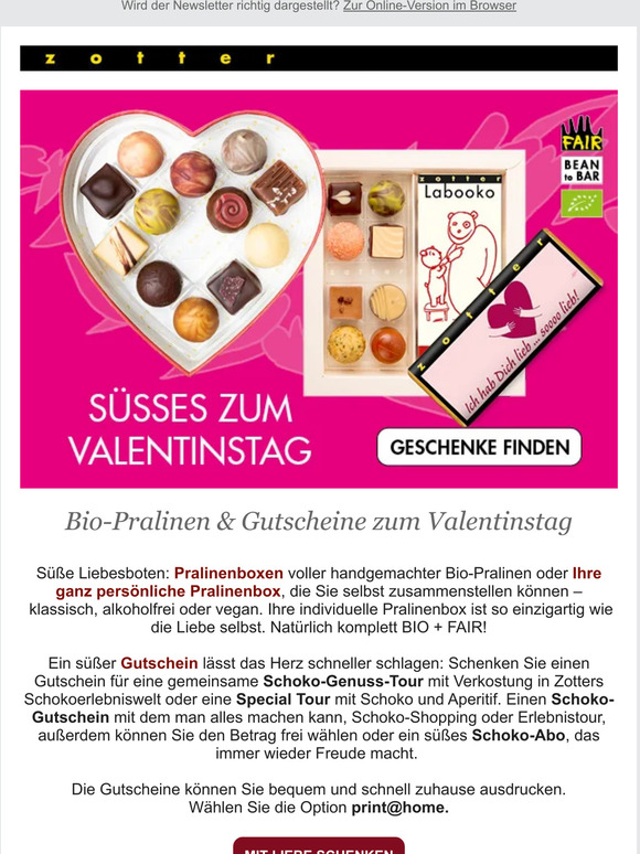 Geschenke zum Valentinstag 💖