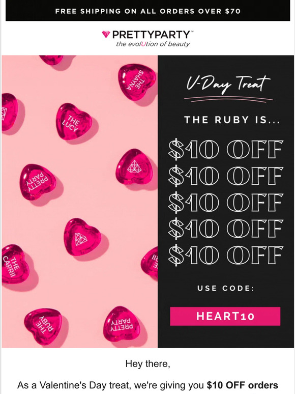 PSA: $10 OFF THE RUBY! 💸
