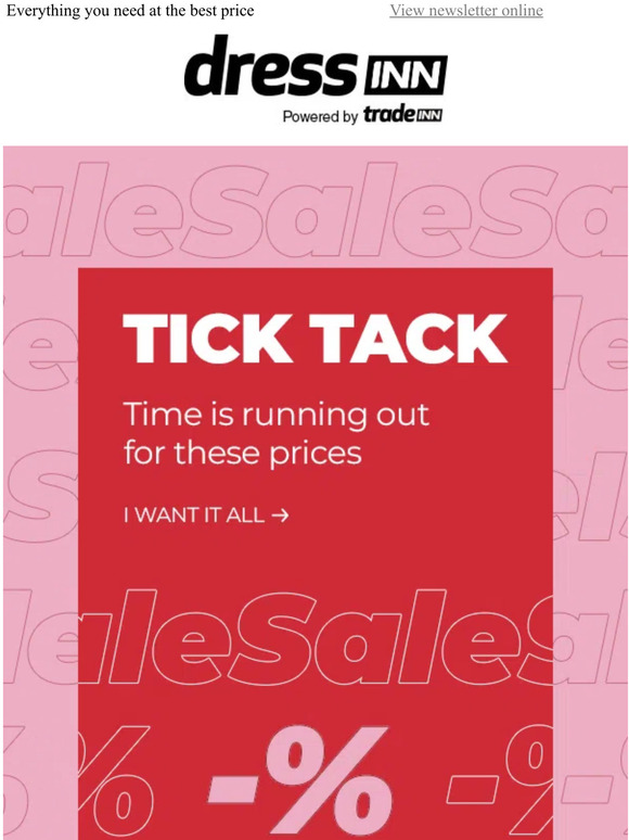 🚨 Last SALES, you still have time!