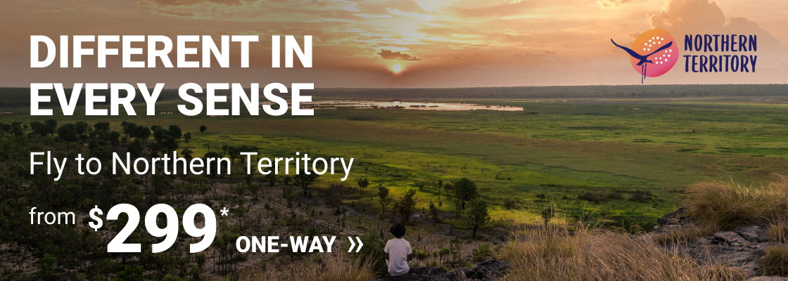 Fly to the Northern Territory, different in every sense