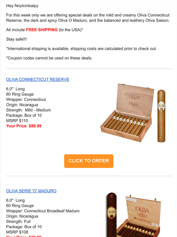 🔥Oliva Boxes/Bundles for Just $89.99!!!🔥