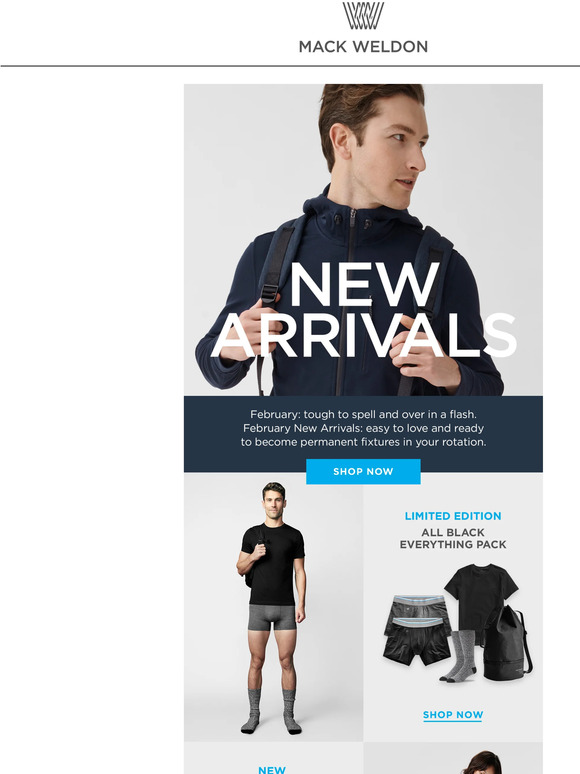 Mack Weldon Email Newsletters Shop Sales, Discounts, and Coupon Codes