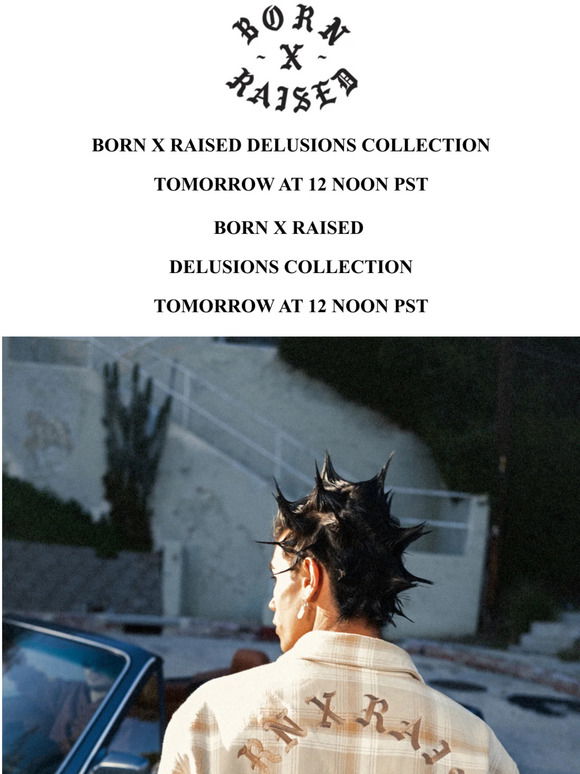 Born X Raised: BORN X RAISED: LA RAMS DROPS TODAY (JUNE 16TH) AT NOON PST