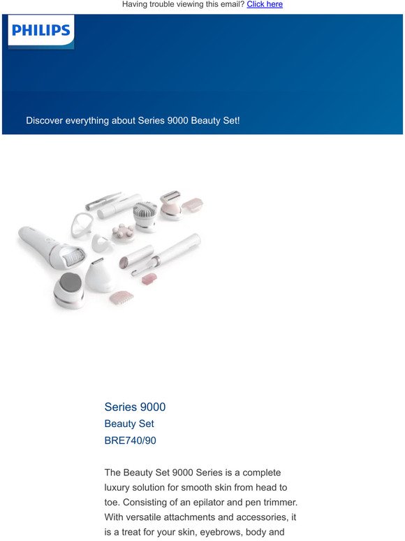 Discover everything about Series 9000 Beauty Set
