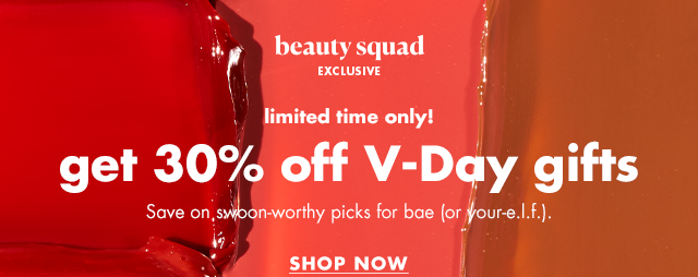 30% off V-Day gifts