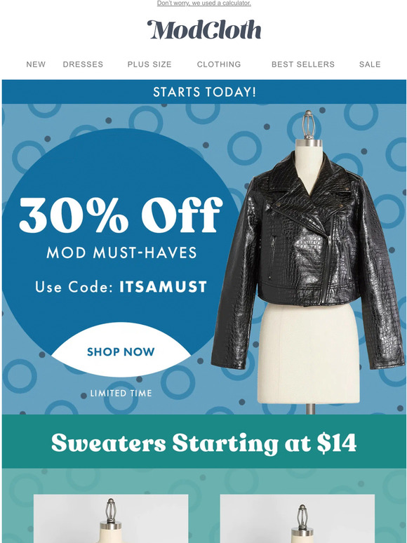We’ve done the math — it’s up to 70% off!
