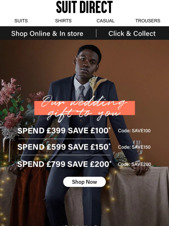 suit direct click and collect