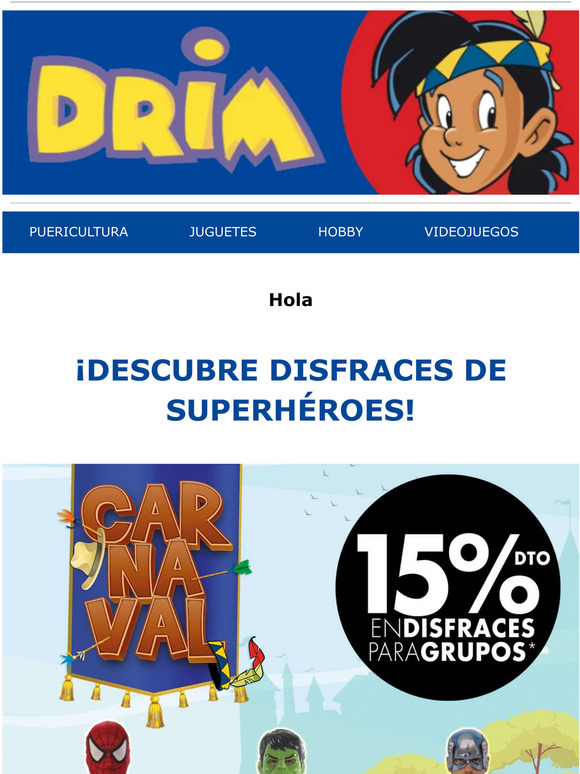 Catalogo store drim disfraces