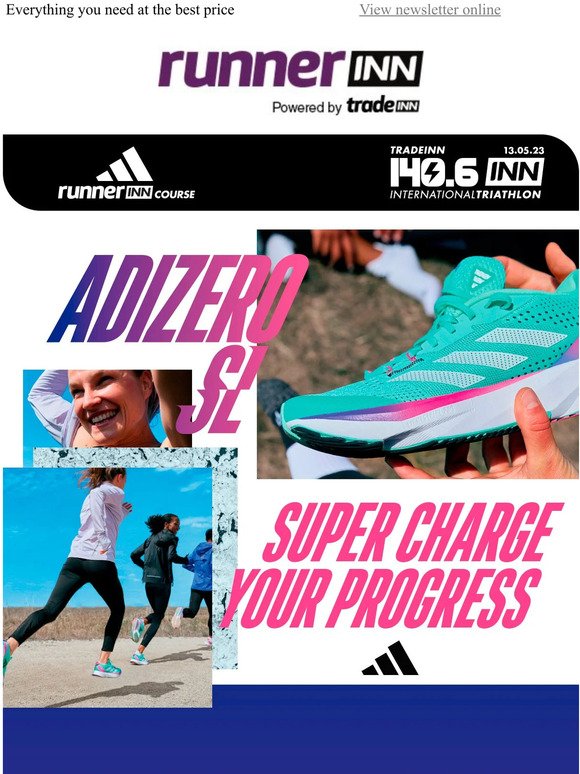 Want to push your limits? get ready for 140.6inn with adidas