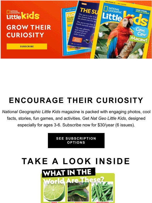 NAT GEO KIDS SUBSCRIPTION PROMO CODE visual data 5