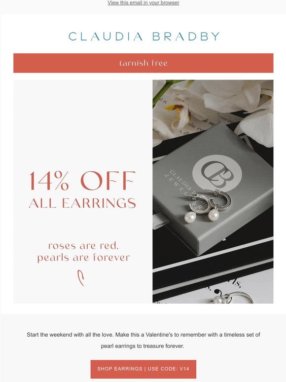 14% Off | Start the Weekend with Love