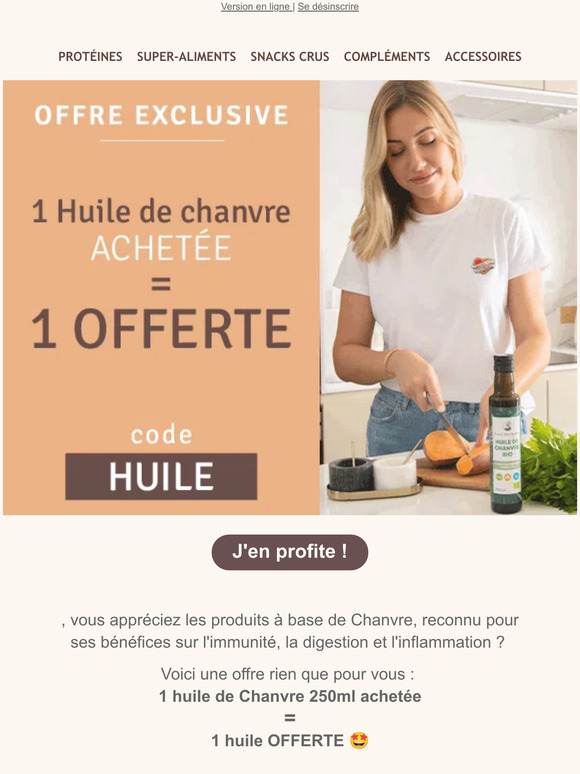Une Offre rien que pour vous 🥰
