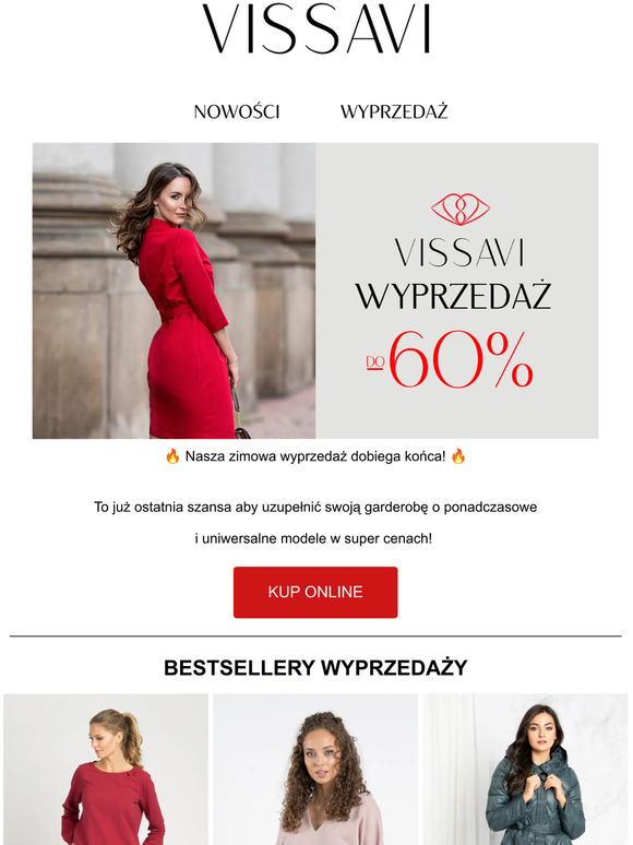 ☰ Zimowa wyprzedaż dobiega końca!🔥 To ostatnia szansa na modele z rabatem do -60%!