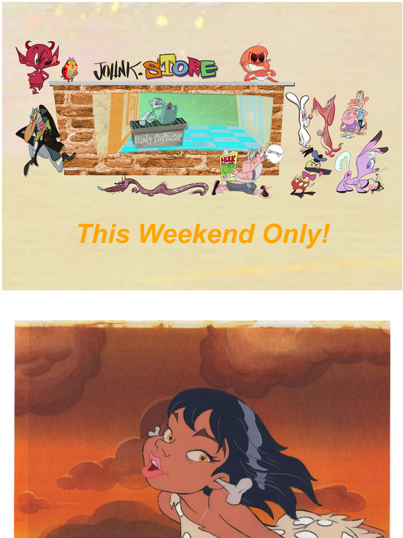 This Weekend Only: John K. Animation Cel Flash Sale! ⚡