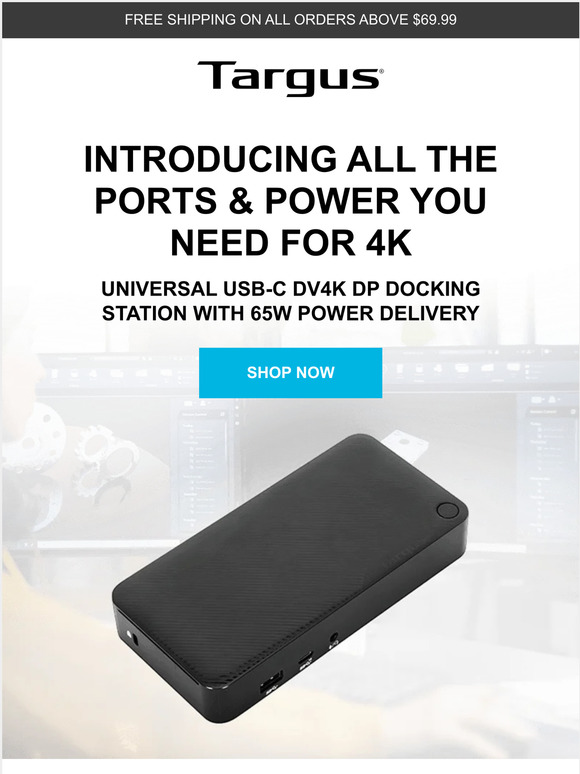 Targus International [New Product Alert] All The Ports & Power You