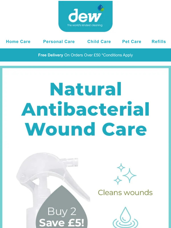 Natural Antibacterial Wound Care for Pets 🐾
