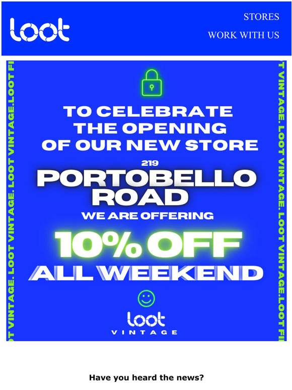 New Store Alert ⚠️