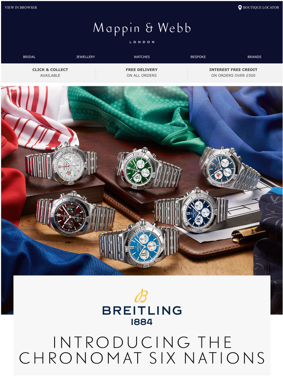 Introducing Breitling's Chronomat Six Nations 🏉