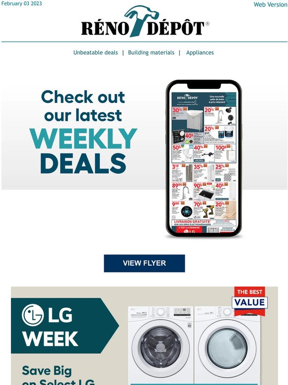 New flyer, new weekly deals!