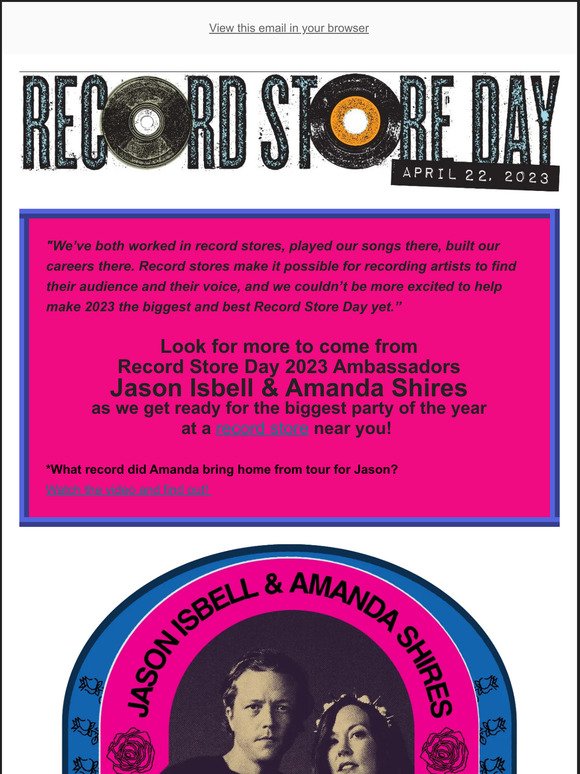 JUST A COUPLE OF RECORD STORE DAY AMBASSADORS!