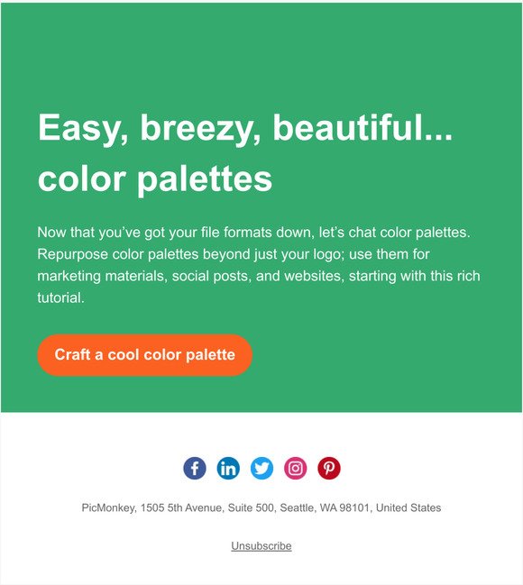 How to Turn Your Color Palettes Into Cohesive Marketing Materials