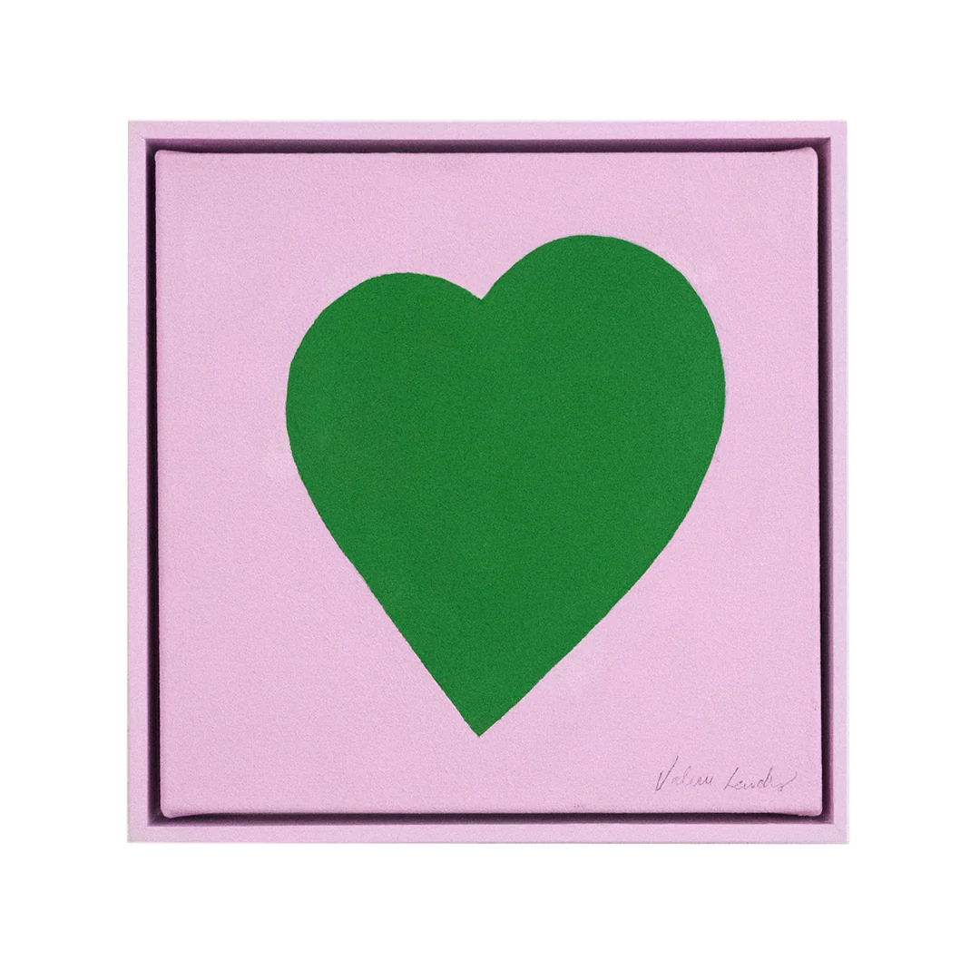 Image of Valerie Leuchs: "Pale Pink, Lucky Heart"