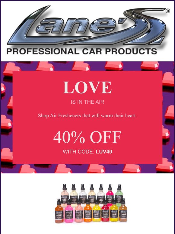 V-Day Scent SALE 40% Off at Lane's!!!