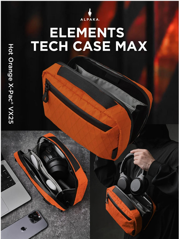 ALPAKA: [NEW] Elements Tech Case Max 🍊 | Milled