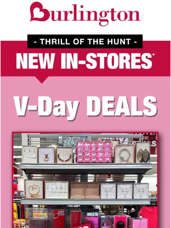 Burlington Coat Factory Valentine's Day treasures inside👀 Milled