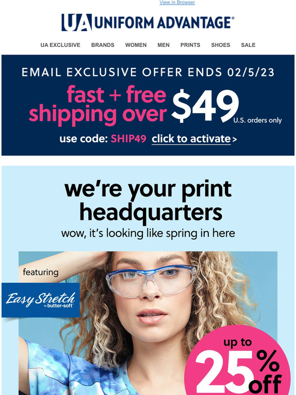 Uniform Advantage 📣 FINAL DAYS to save & it’s giving… all things