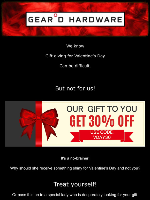 Our Valentine's Day gift to you