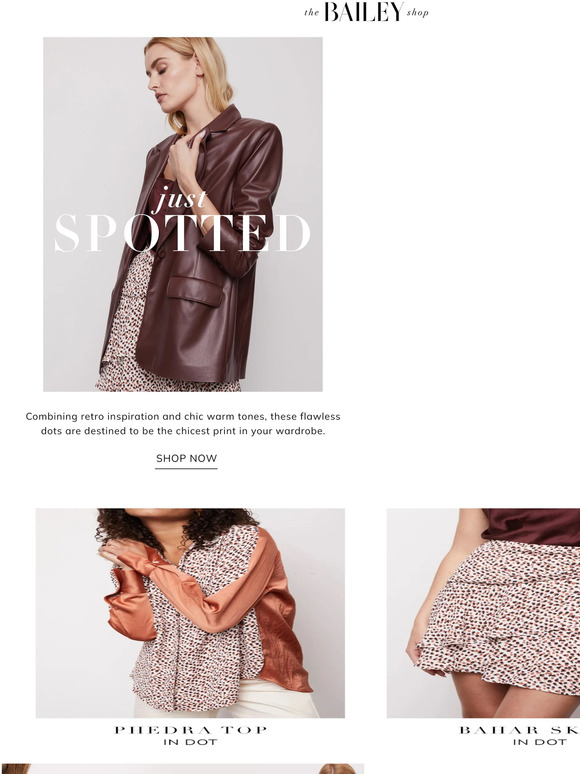 Spotted | The Print of the Season