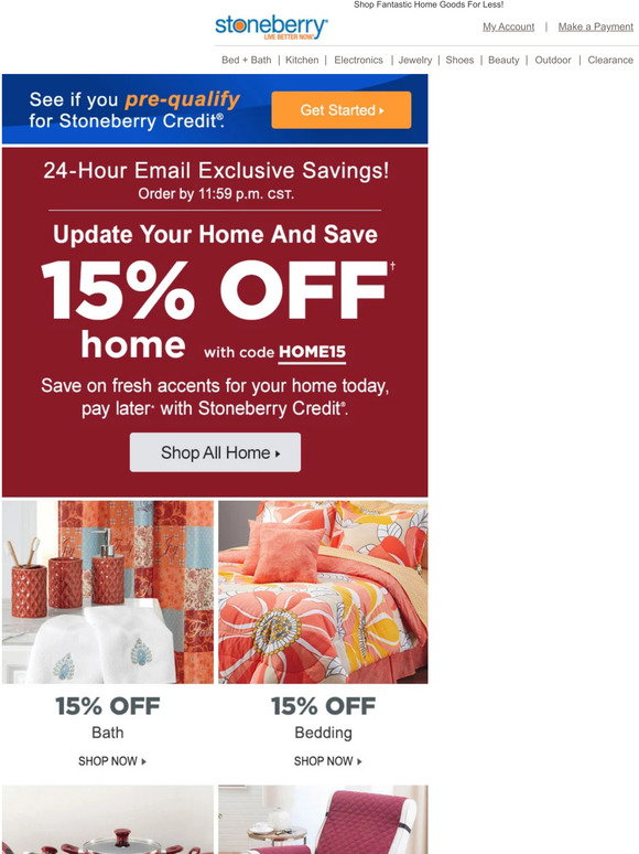 Stoneberry: Create Your Space - 15% Off! | Milled