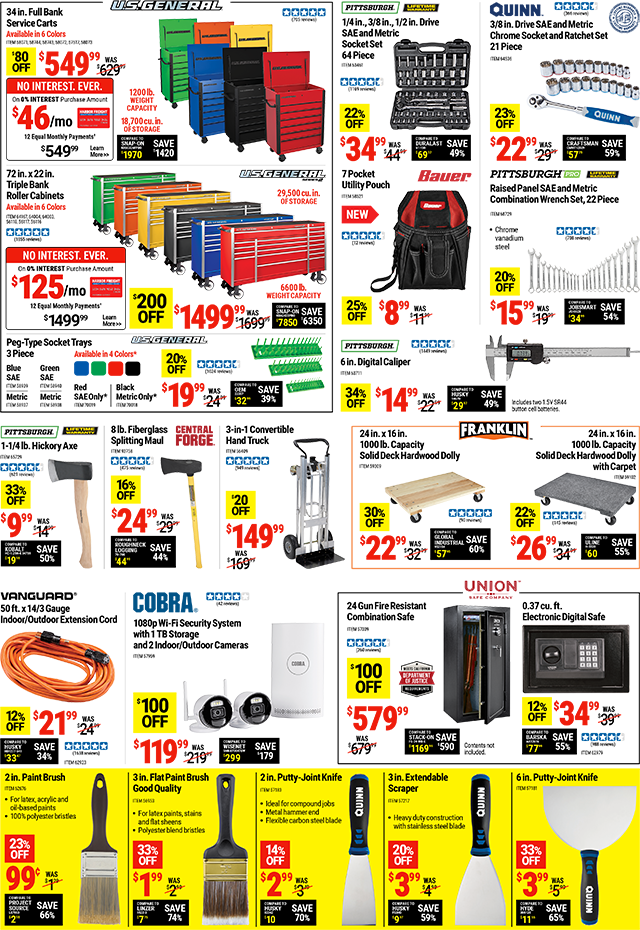 Harbor Freight Tools: Our GIANT Liquidation Sale Ends Today!