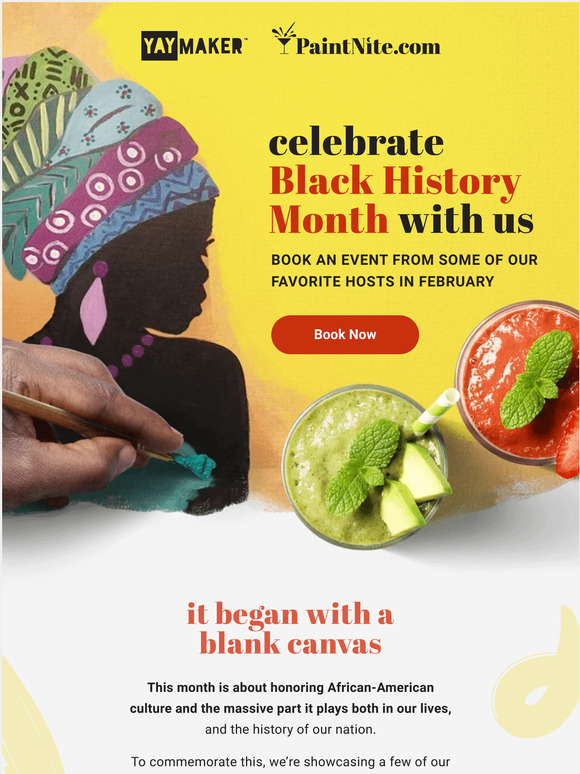 Yaymaker We’re celebrating Black History Month Milled