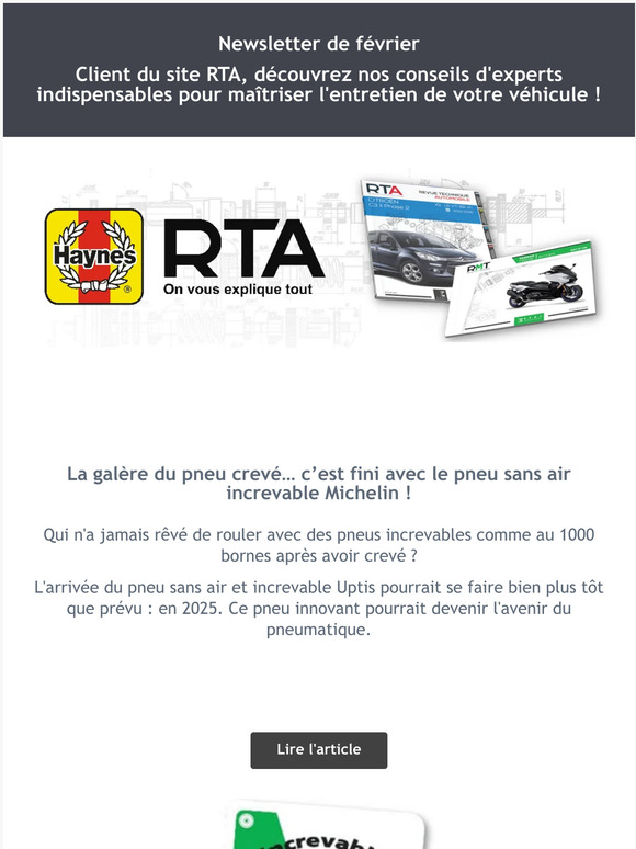 Terminé les crevaisons... Utilisez la carte pneu increvable avec ce nouveau pneu révolutionnaire sans air Michelin !